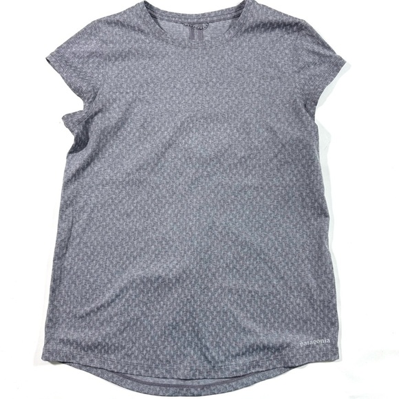 Patagonia Ridge Flow Shirt Purple Jacquard Print - Picture 1 of 7